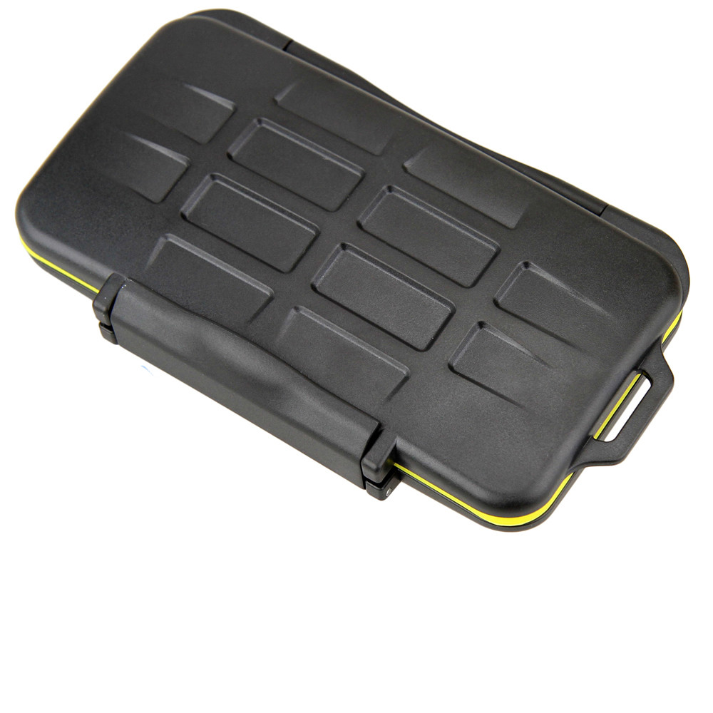 Water-resistant Shockproof Memory Case for 6 SD + 3 x CF Compact Flash Card