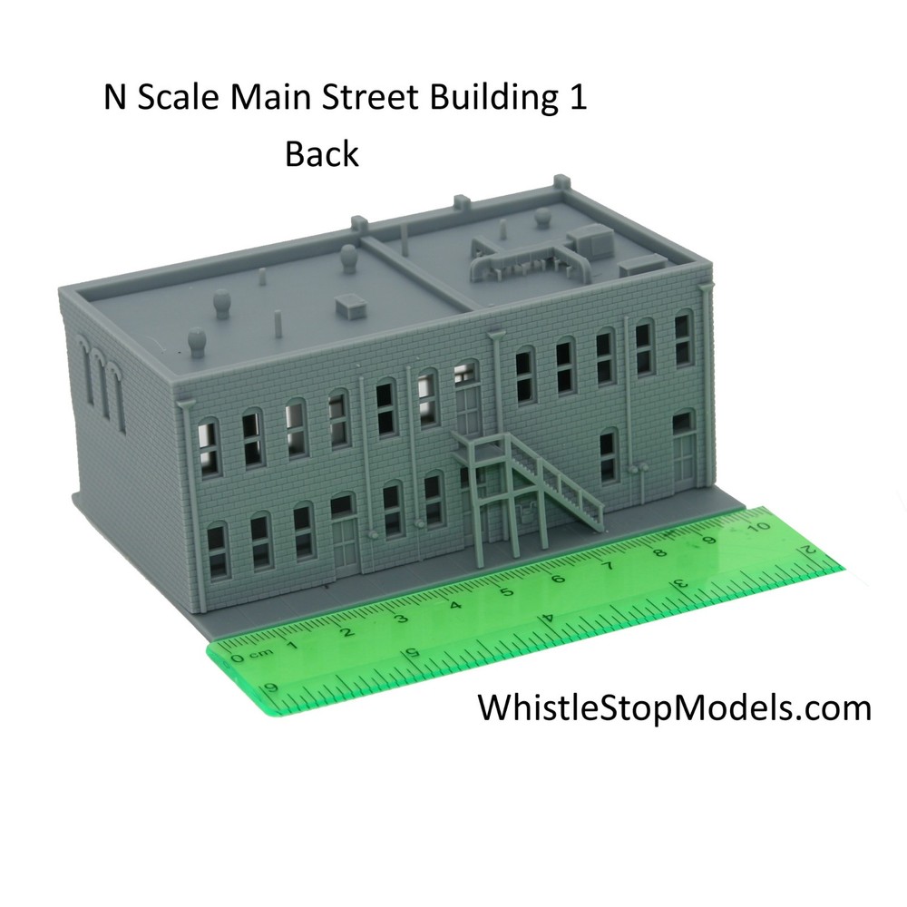 N Scale Main Street Building #1