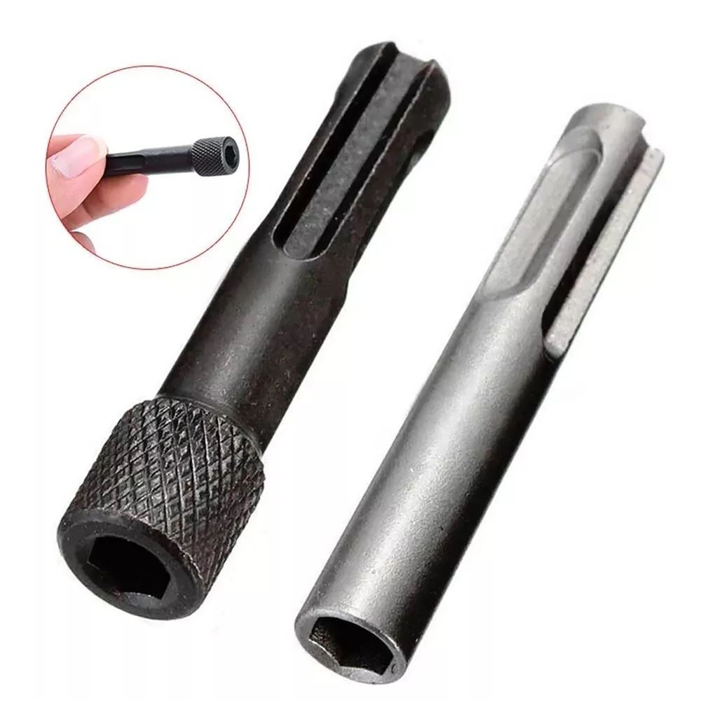 5pcs SDS Plus 1/4 Hex Socket Driver Screwdriver Bit Hammer Drill Bit Set