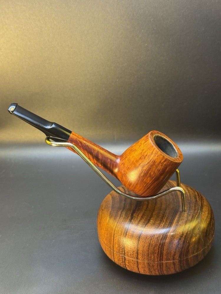 Unmarked Straight Grain Brandy Tobacco Pipe