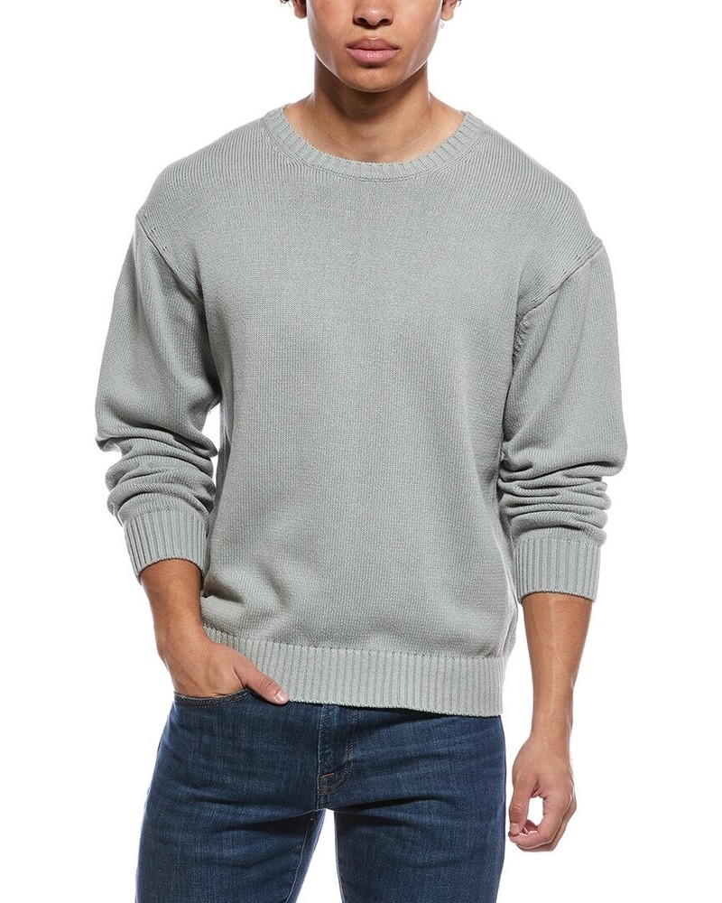 Frame Cotton Silk-Blend Sweater Men's