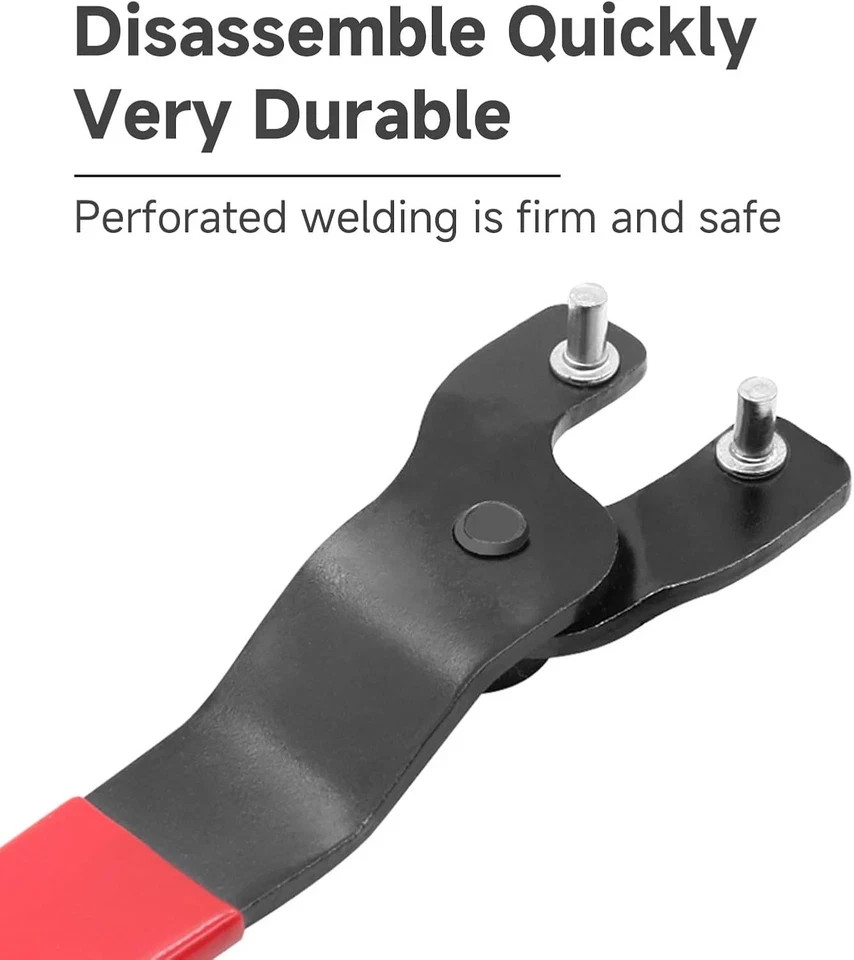 OLIREXD Angle Grinder Universal Adjustable Pin Wrench for Red