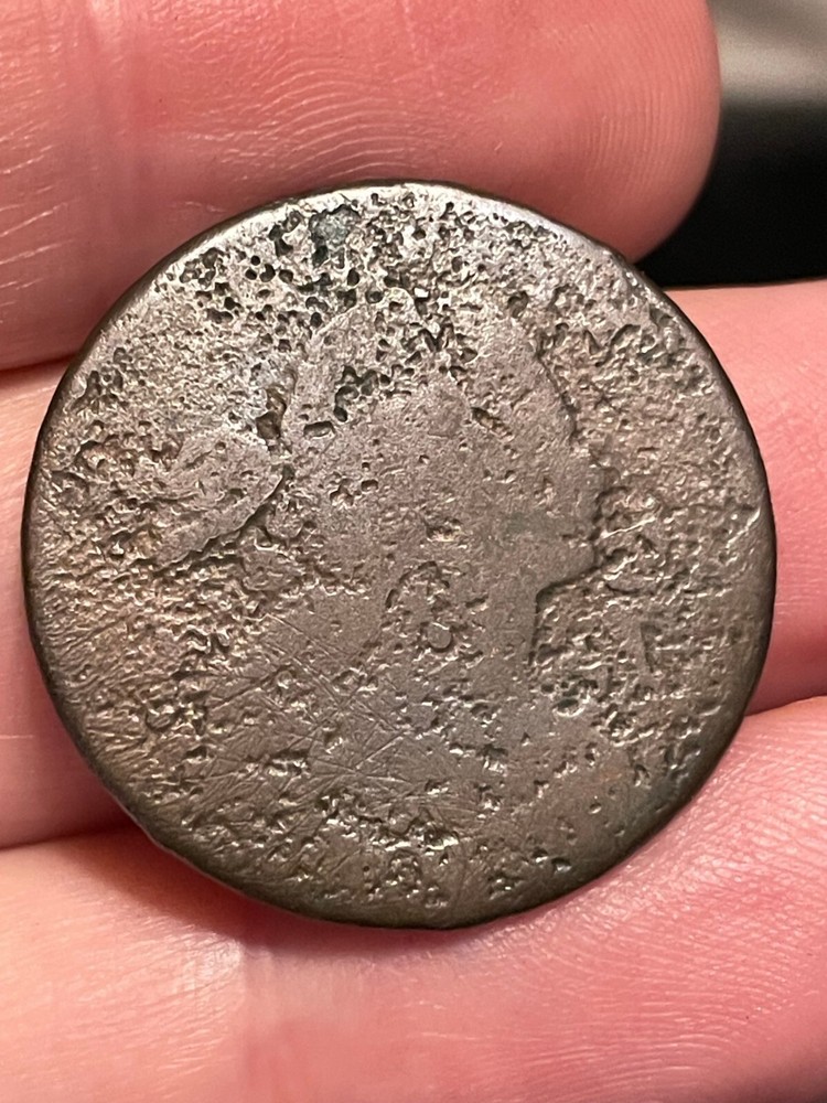 1796-1807 Draped Bust Large Cent Penny- With Stems