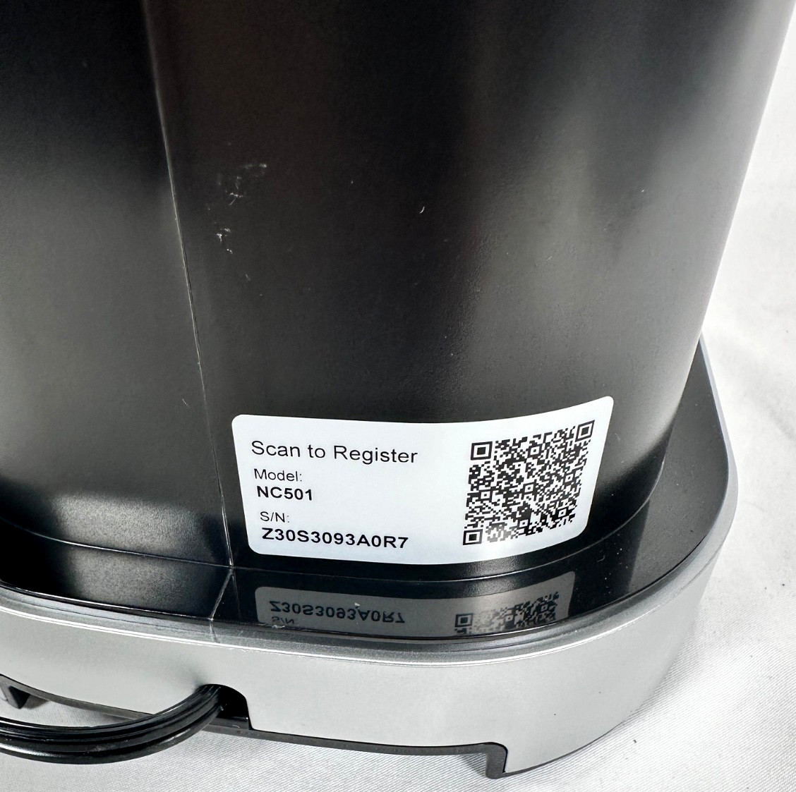 Ninja CREAMi Deluxe 11-in-1 NC501 Ice Cream Maker - BODY ONLY - Works USED ONCE!