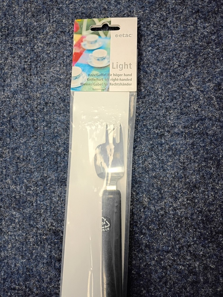 Etac knife/fork for right handed