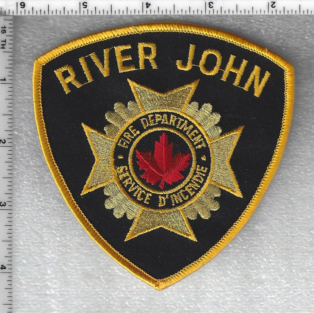 River John Fire Department  (Nova Scotia, Canada)  Shoulder Patch