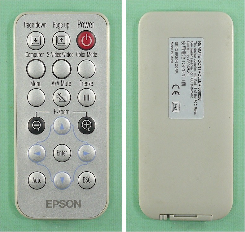 ORIGINAL EPSON 6008203 Projector Remote Control ++FREE SHIP!