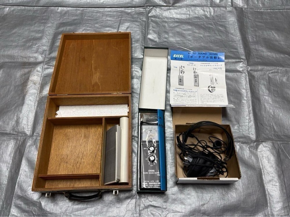 EXCEL Portable Vibration Meter Micro Sound Scope TMR