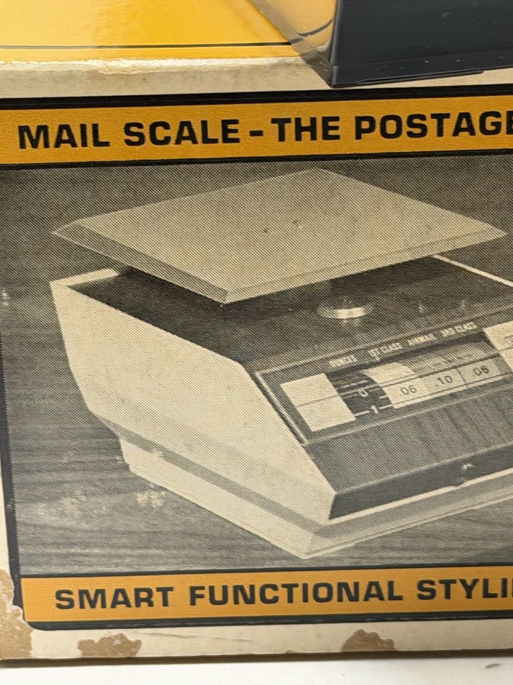 Mail Scale Postal Scale Mid Century Park Sherman The Postage Computer Stainless