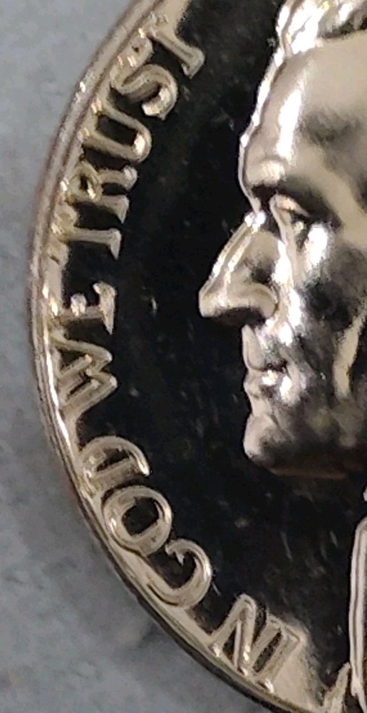 1968 S Proof Jefferson Nickel Full Steps Double Montecello DDO Error