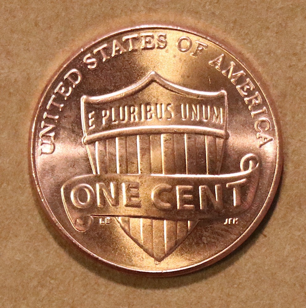 2018 D Lincoln Shield cents BU