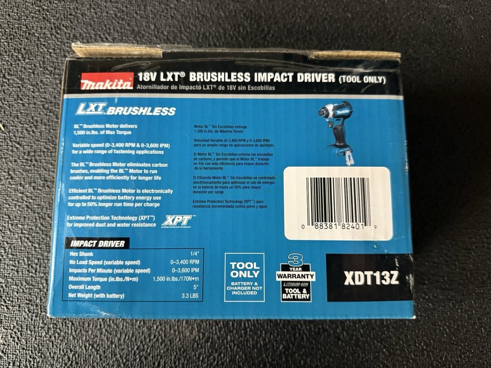 makita 18v impact drill