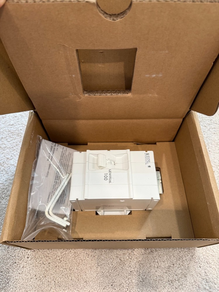 Leviton 100A Main Breaker Conversion Kit (LMB10)