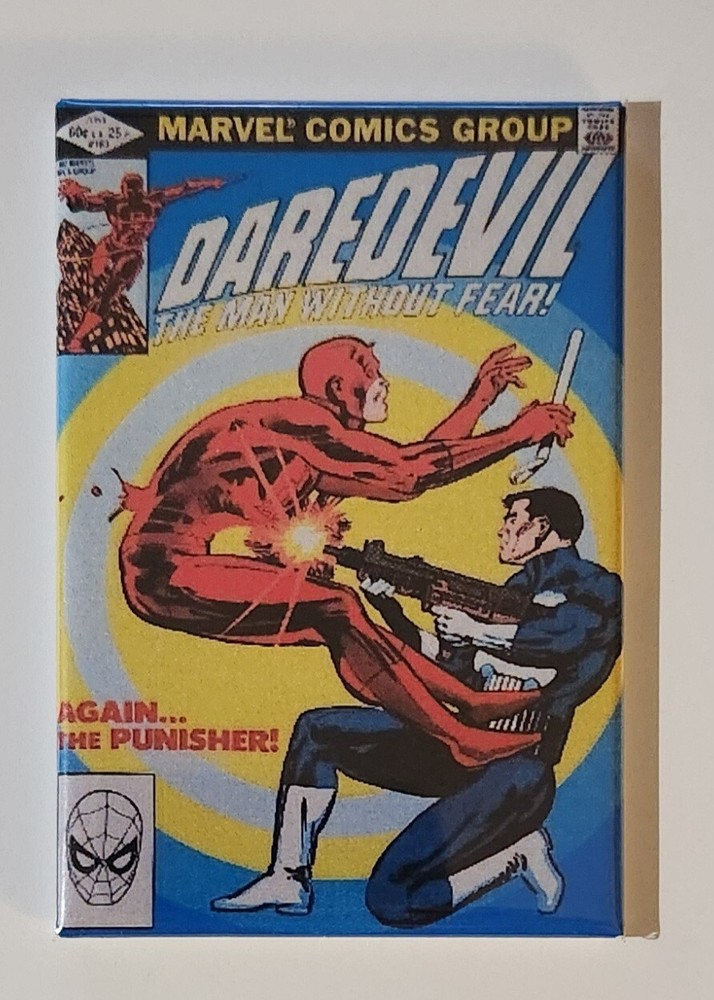 Daredevil 183 Refrigerator Magnet 2" by 3" Marvel Comic Punisher