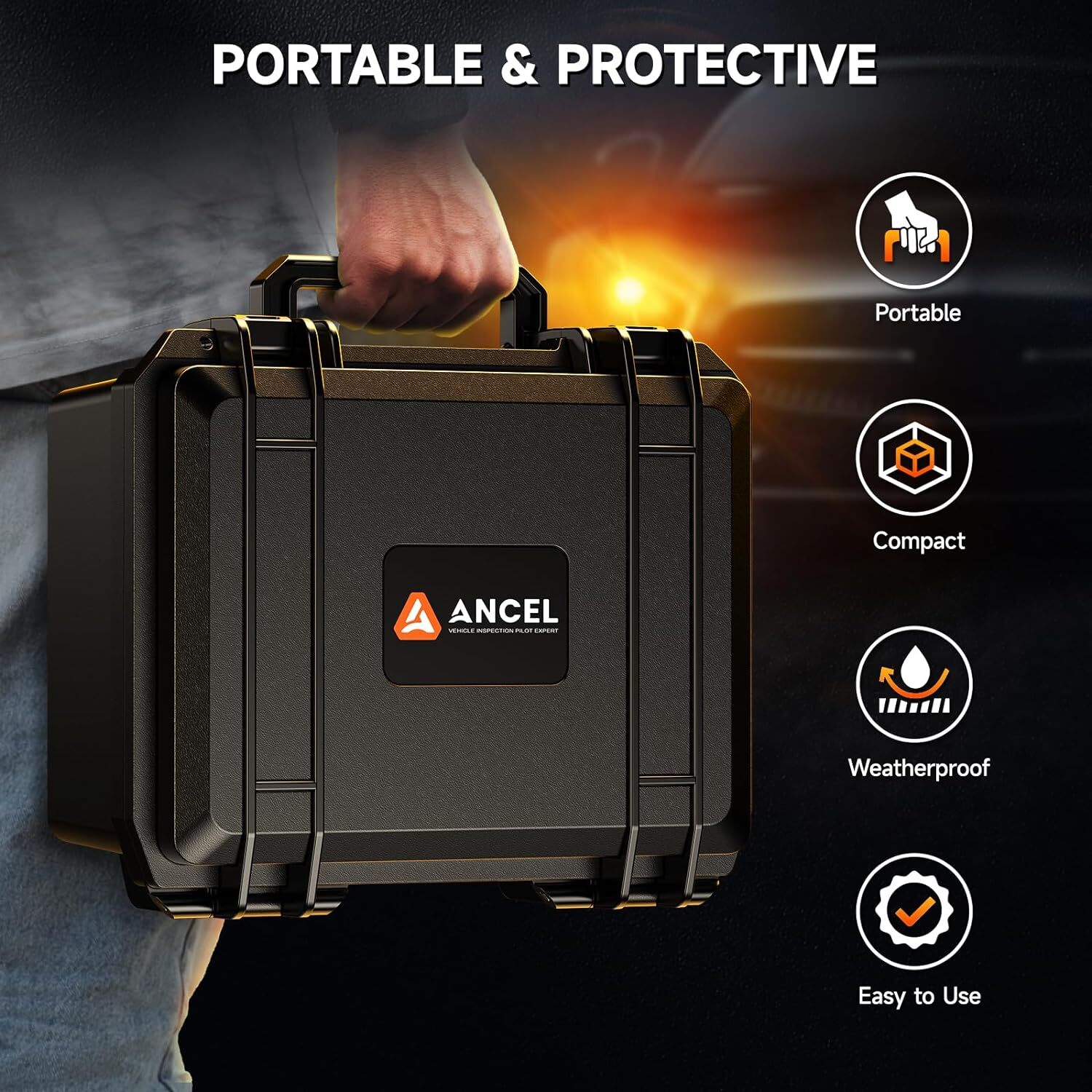 Color LCD Screen EVAP Smoke Machine Leak Detector Turbo System Built-in Air Pump