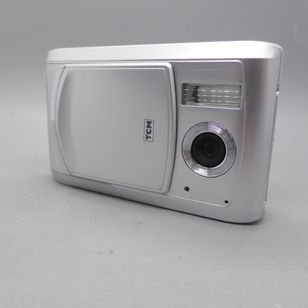 TCM 5.0MP Compact Digital Camera Silver Tested