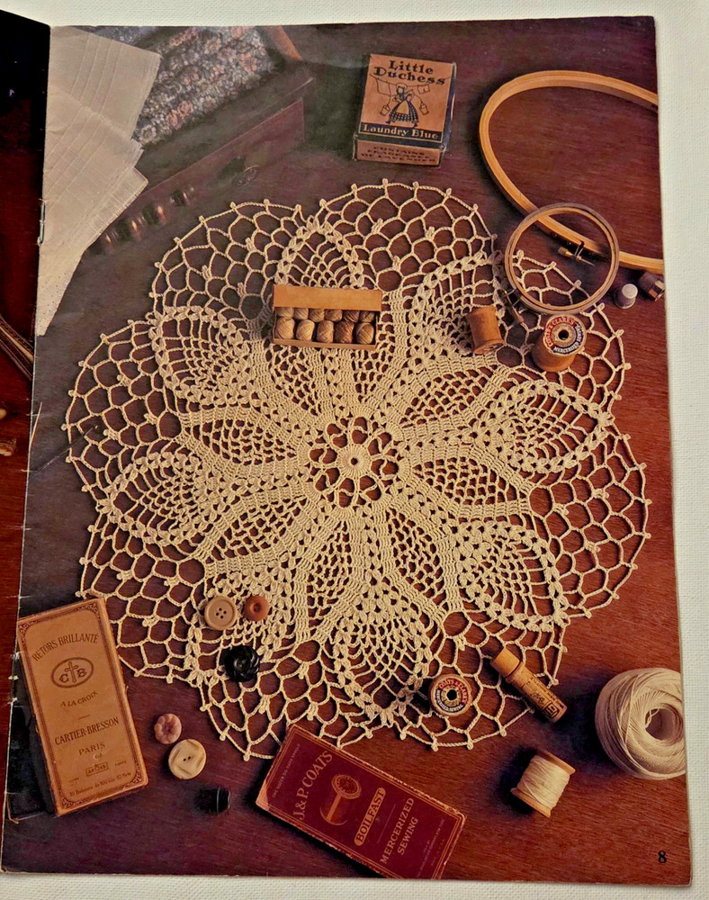 Antique Doilies CROCHET DOILY PATTERNS Unique Designs