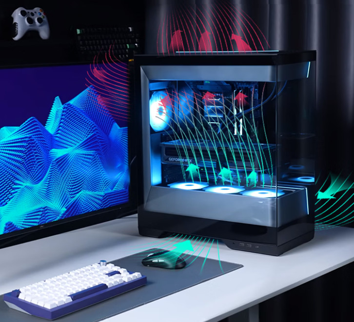 PHANTEKS EVOLV S2 Viewing Window Mid-Tower Gaming PC Case