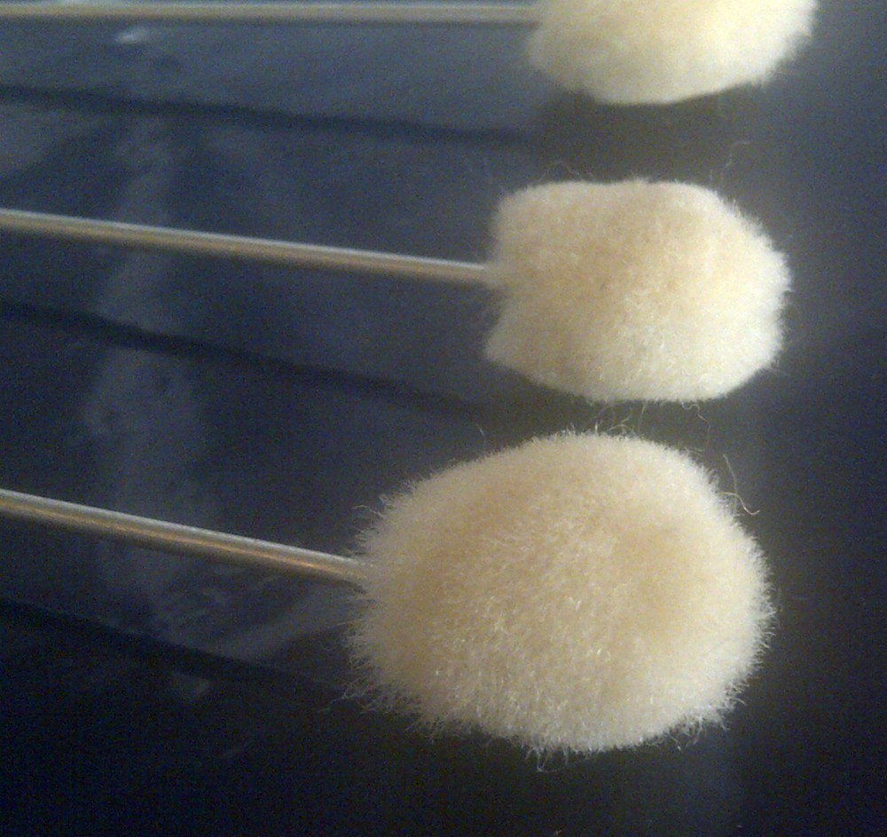 ((100)) 5 inch Wool Ring Dye Daubers New!