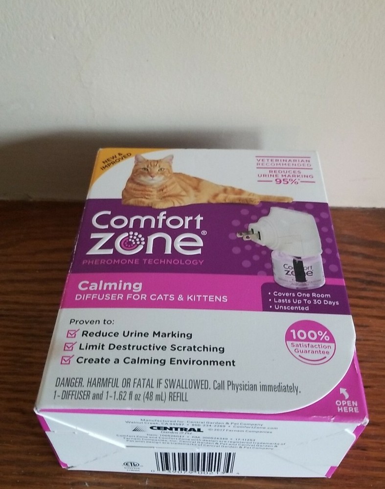 Confort Zone Diffuser For Cats & Kittens 1 Diffuser And 1 Refill