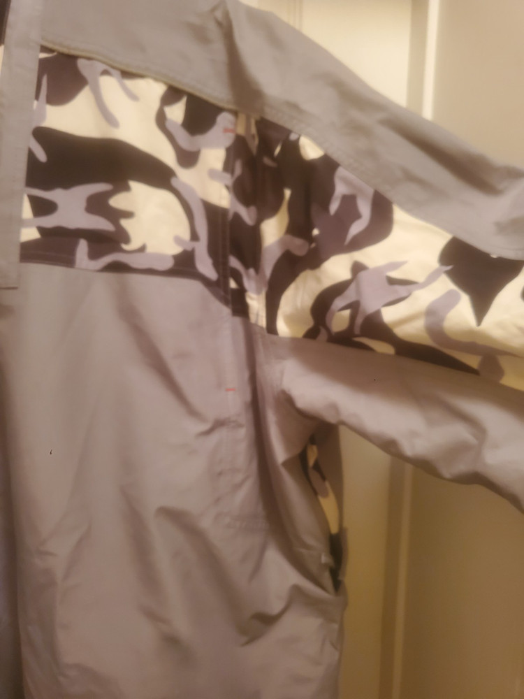 Pure Polaris Octane Snowmobile Jacket Grey Camo Size Large