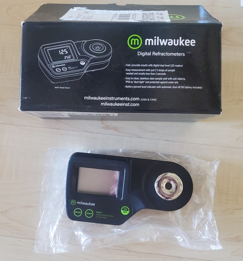 Milwaukee Digital Brix MA871 Refractometer