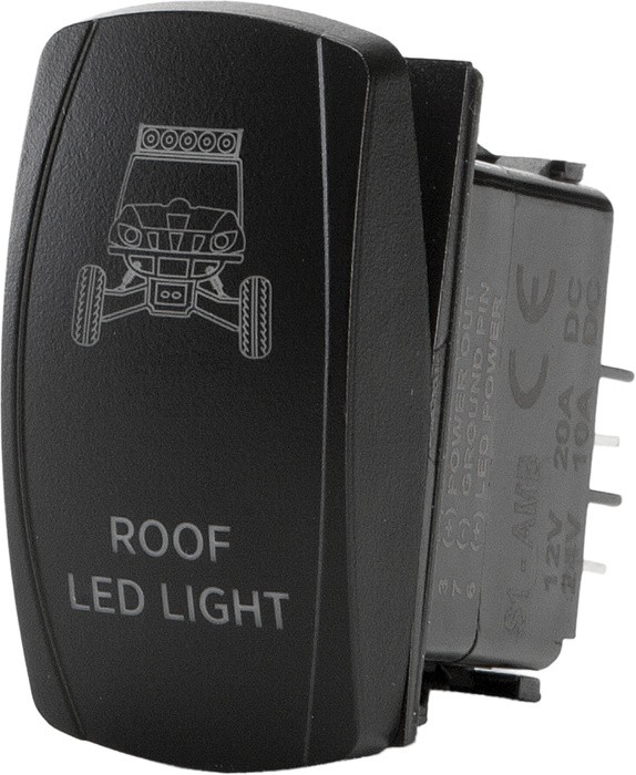 Flip Dash Roof LED Light On/Off Switch