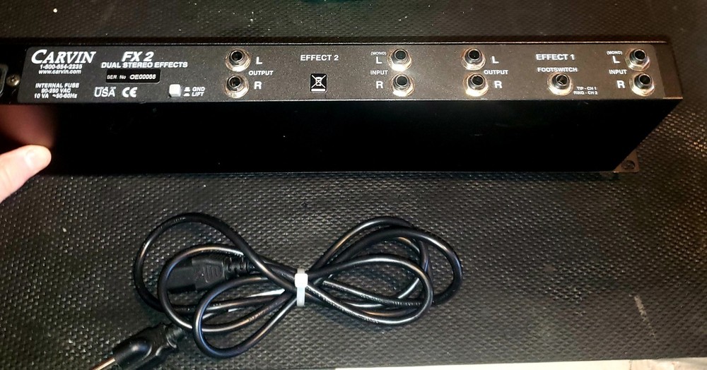 Carvin FX 2 24-bit Dual Stereo Effects Unit