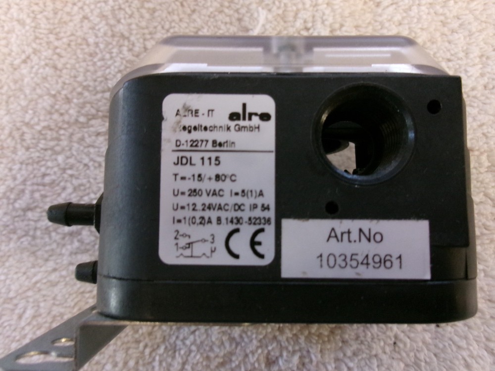 ALRE-IT Differential Pressure Switch JDL 115