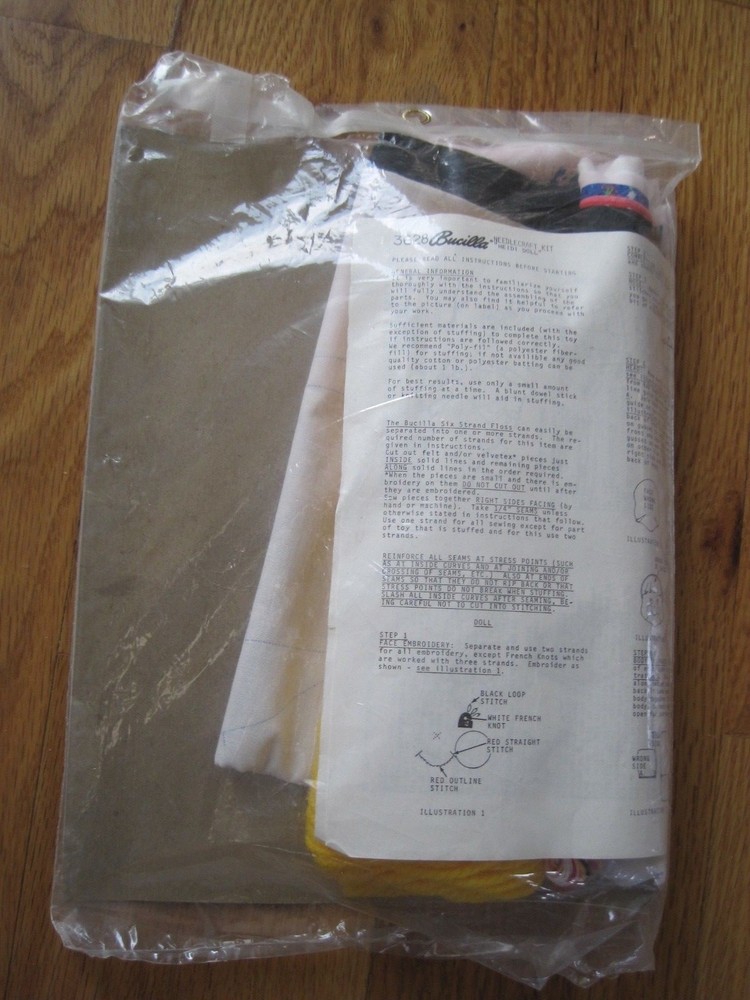Bucilla Needlecraft Kit Heidi 18 1/2" Doll