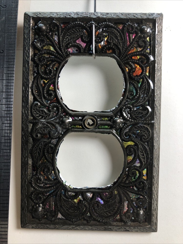 Electric Light Cover Metal Re Done