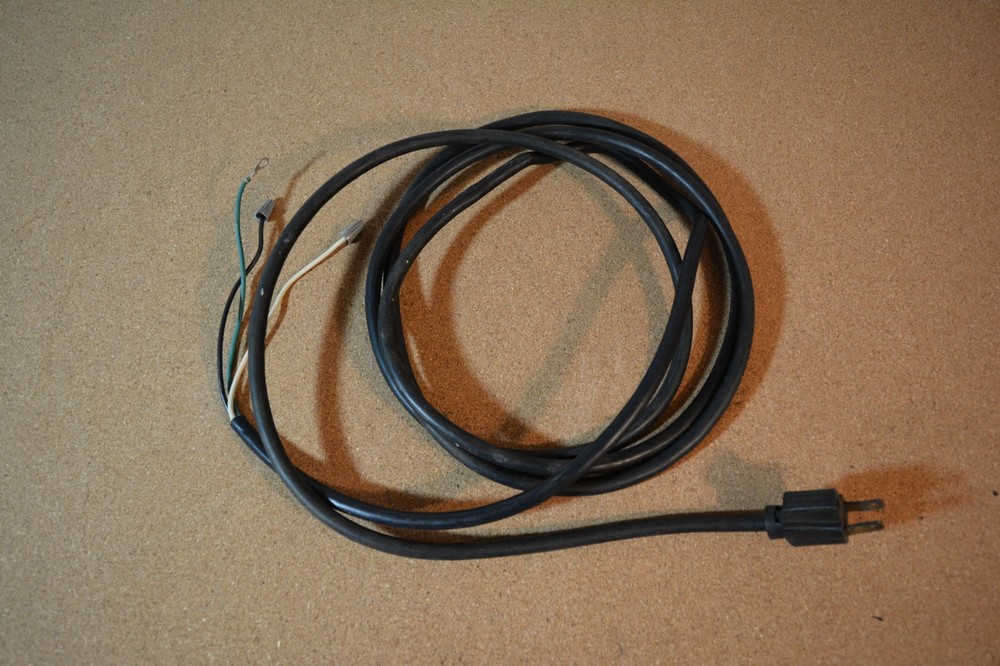Micro Vu Bench Top Optical Comparator Original AC Power Cord. Needs new plug