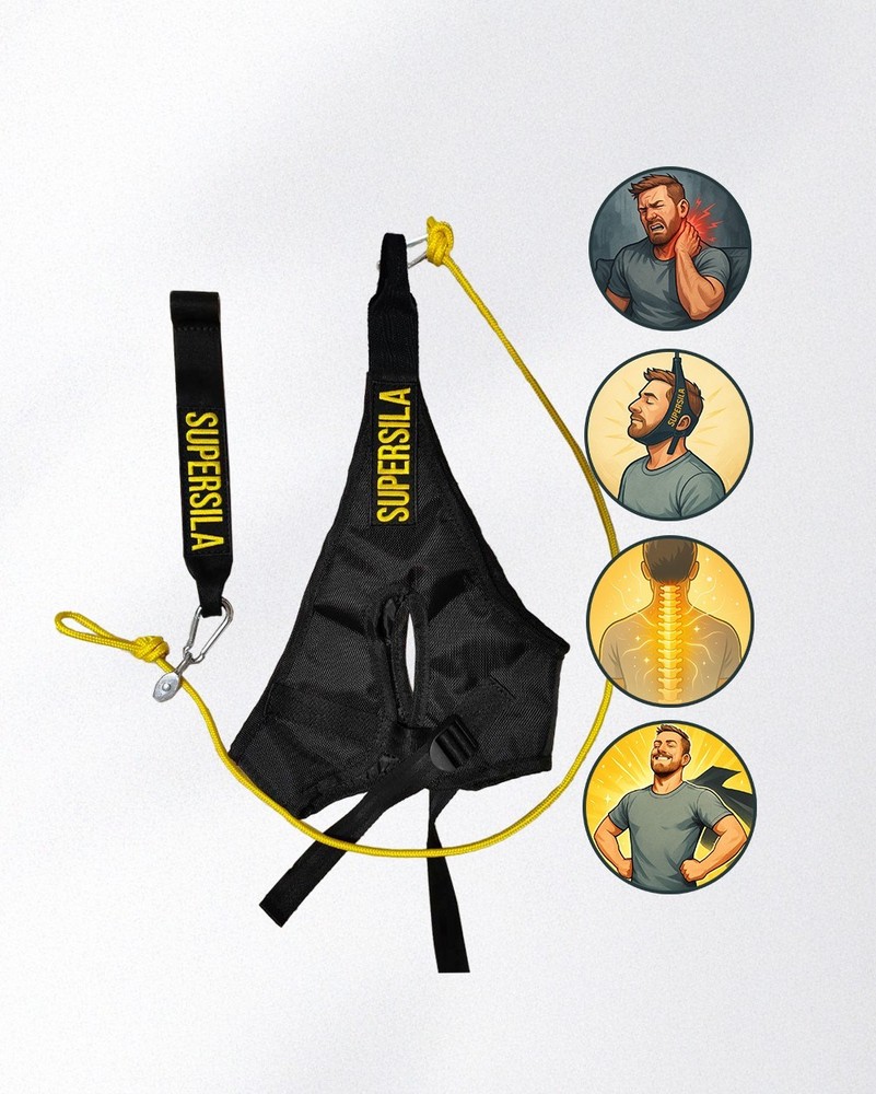Relieve Neck Tension & Improve Posture | Reinforced Cervical Traction Loop