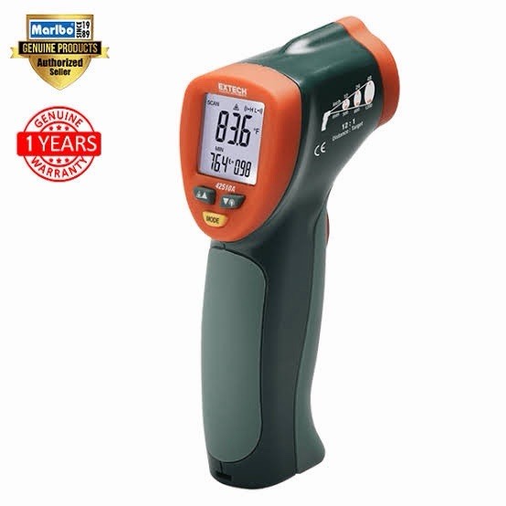 Extech 42510A Mini IR Laser Thermometer with Wide Temperature Range