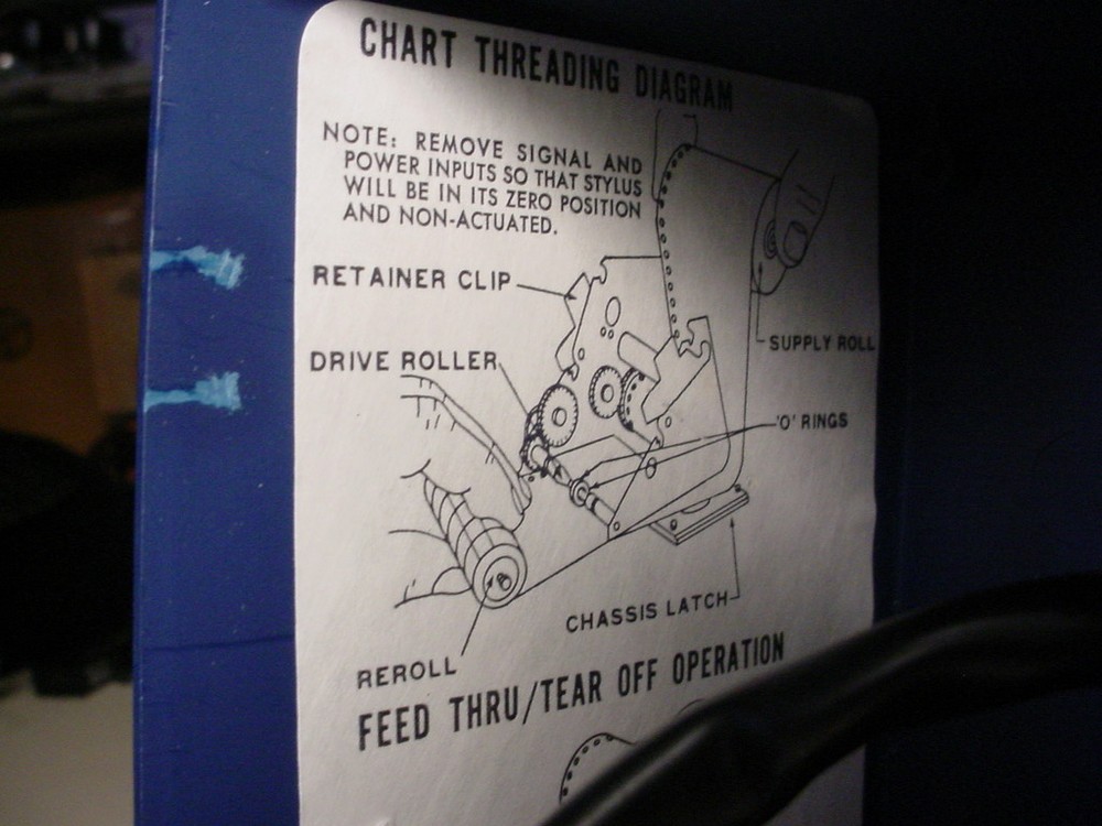 Esterline Angus E-00301A4-270 chart recorder