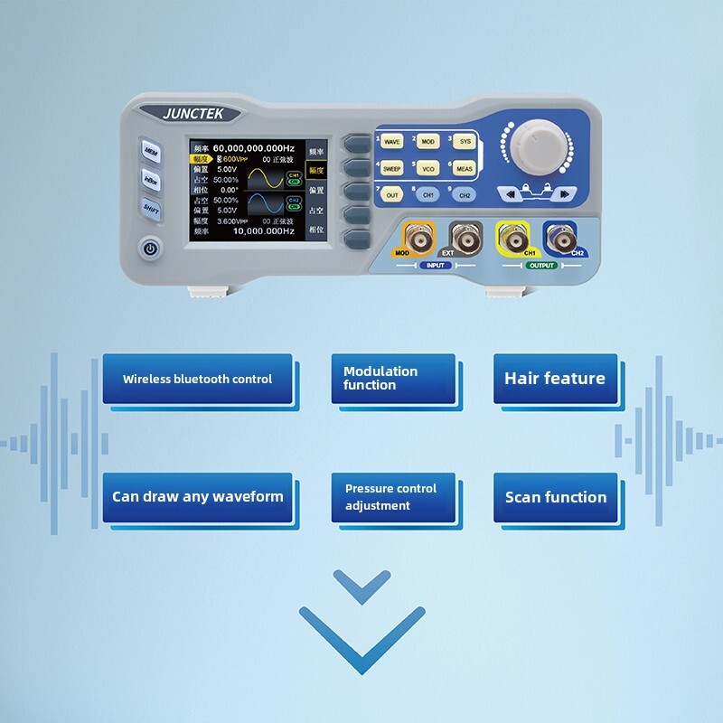 JDS8000 Programmable CNC Dual Channel DDS Function Signal Source Generator