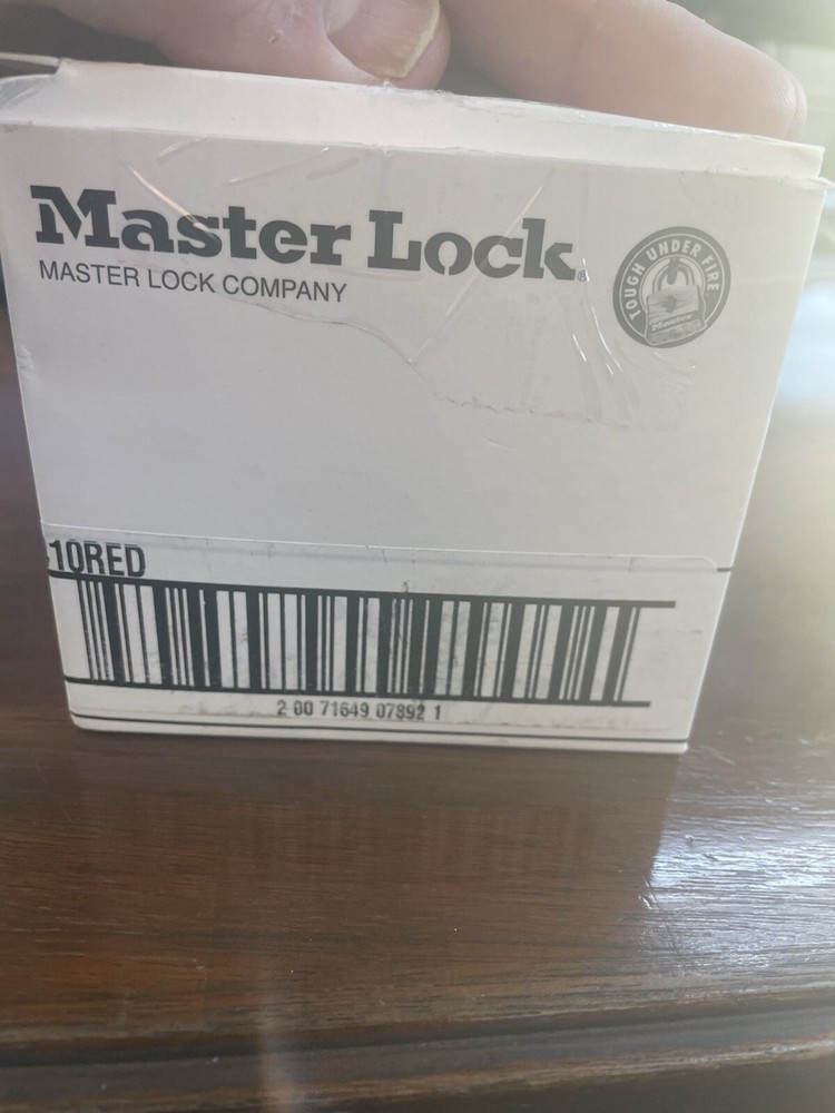 Master Lock 410RED Lockout Padlock - Red