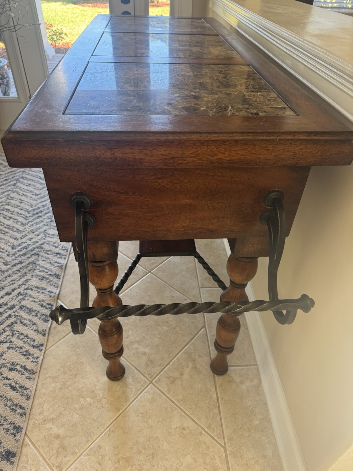 Console Table Coffee Table Narrow Couch Side Entryway Storage, or Kitchen Island