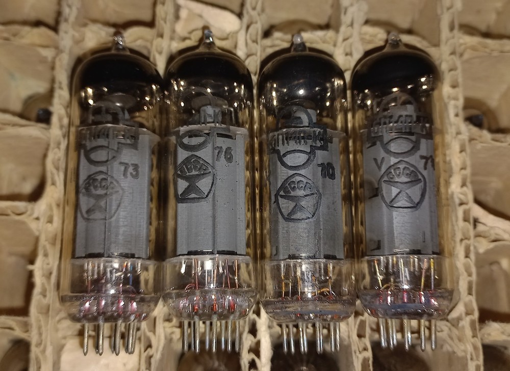 6P14P-K EL84 6BQ5 Tubes 4 pcs