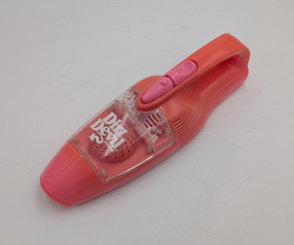 Dirt Devil Junior Toy Vacuum Handheld Pink TESTED