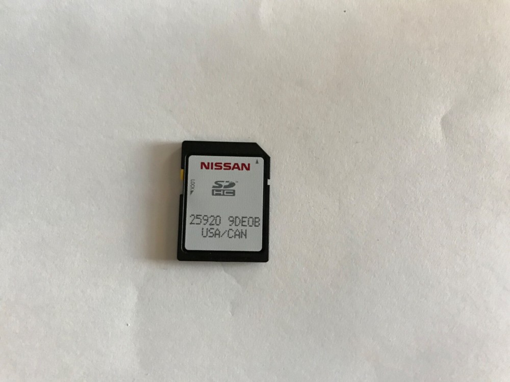 2018 SD Navigation CARD MAP MEMORY 25920-9DE0B 9deob 259209de0b (fits Maxima)