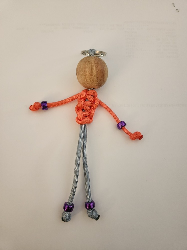Paracord People Keychain