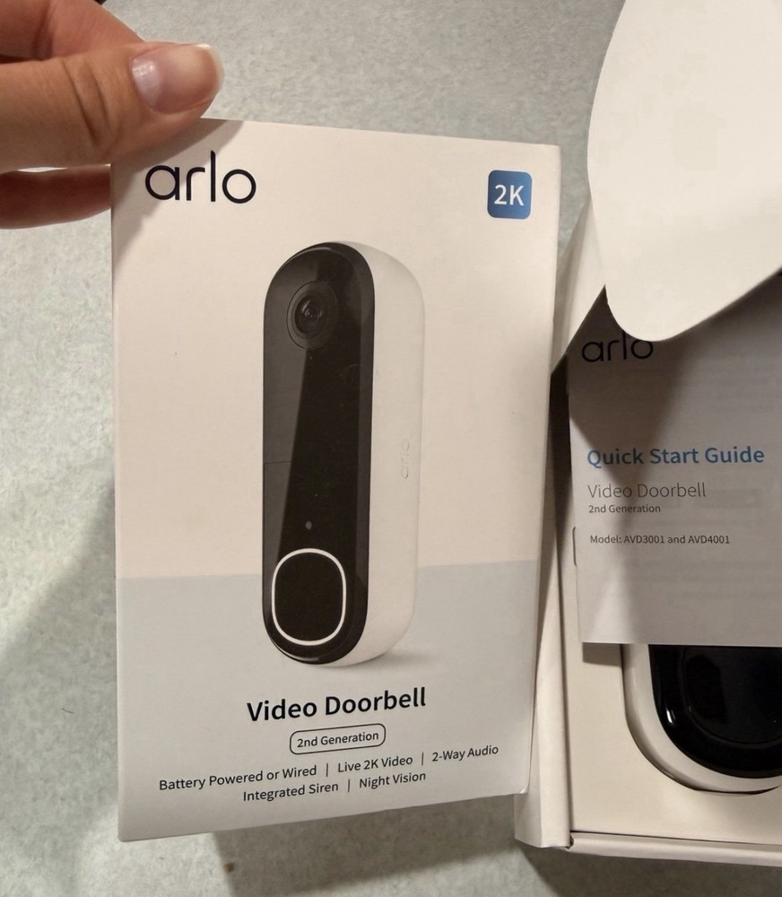 Arlo video doorbell