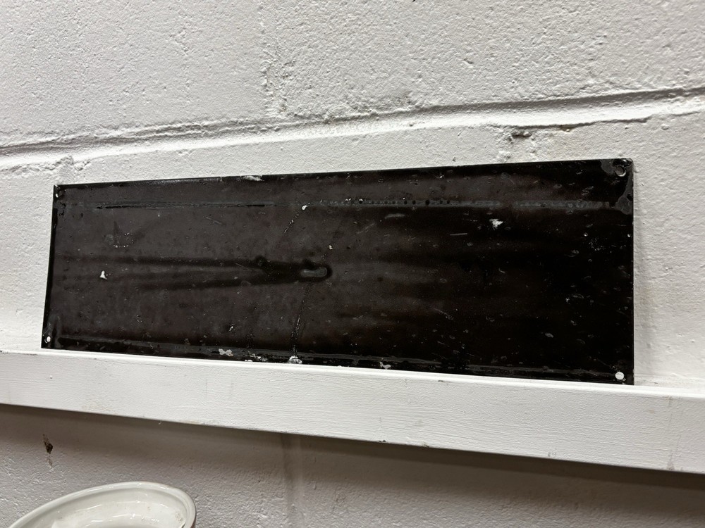 War Office Enamel Sign.