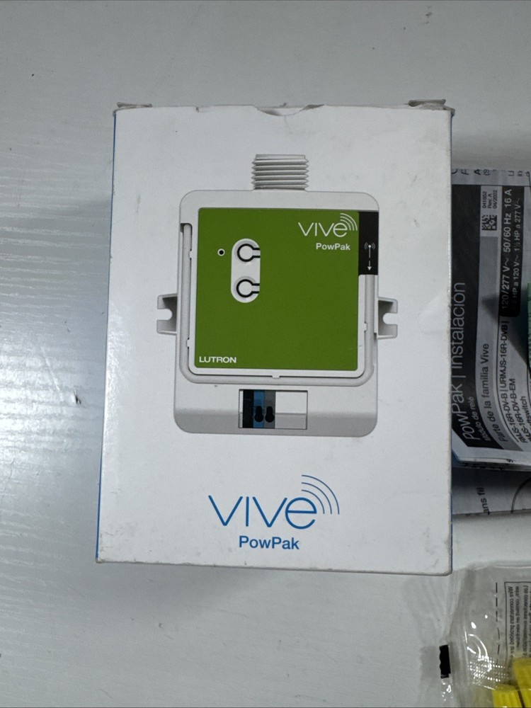 Lutron Vive PowPak Wireless Lighting Control Module RMJS8T-DV-B