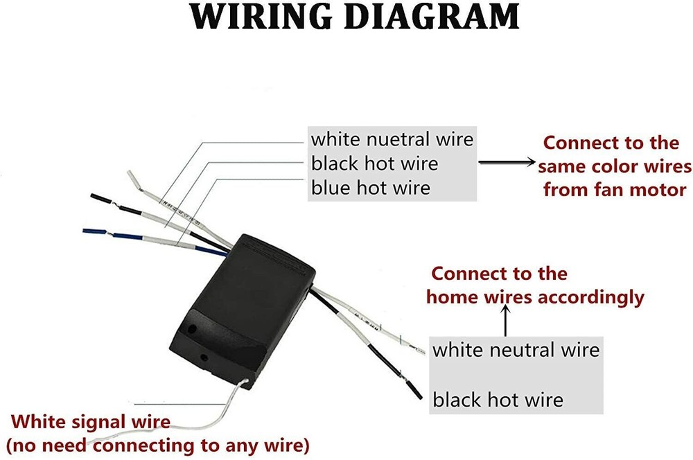 Universal Ceiling Fan Lamp Remote Control Timing Wireless Remote Receiver Kits
