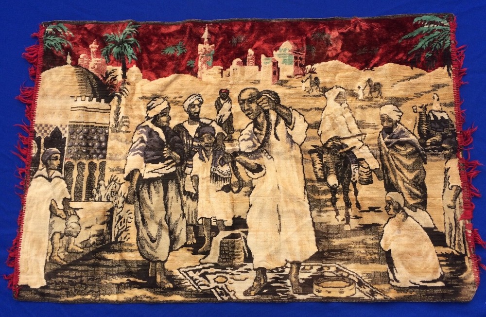 Snake Handler - Tapestry from the Middle East