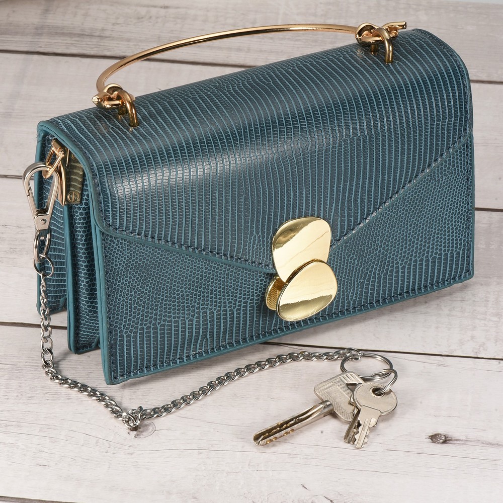 2pcs 10" Flat Key Chain with Keyring Clasp Stainless Steel Loop, Silver