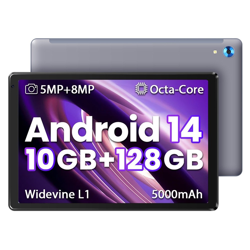 Android Tablet 10.1" Octa-core Processor 10GB RAM 128GB ROM HD IPS Dual Camera
