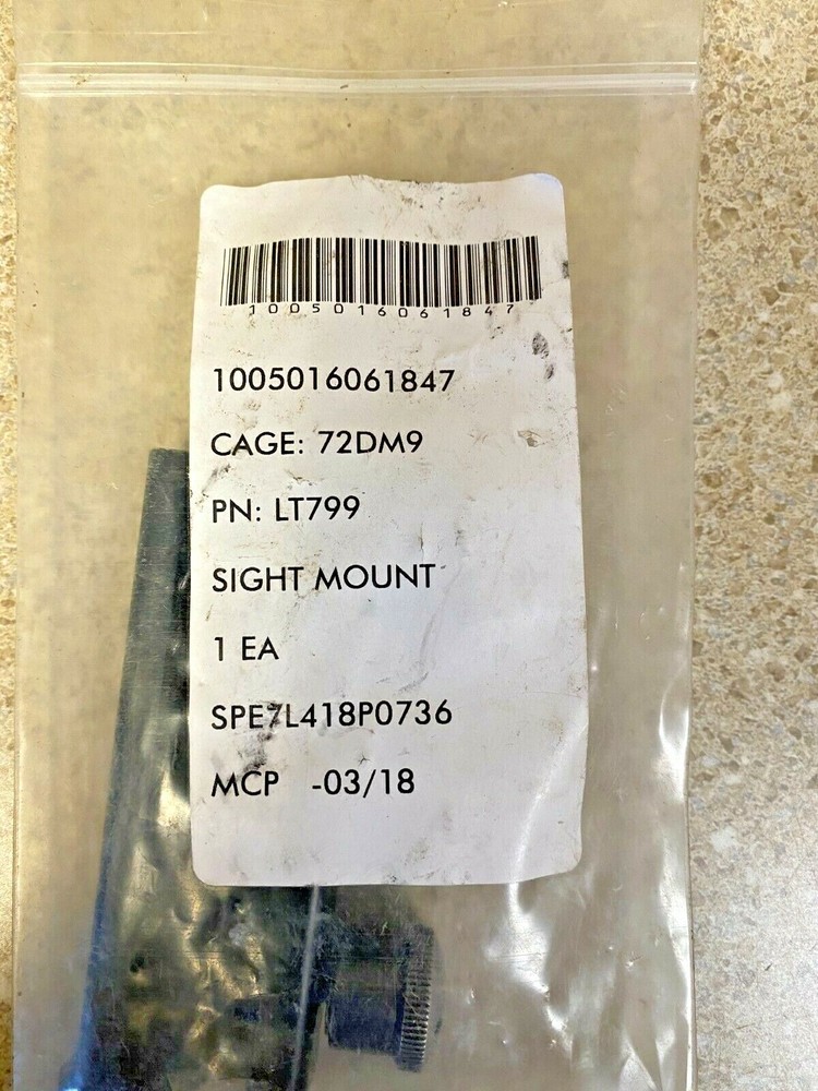 Sight Mount, Small Arms